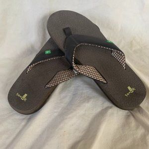 Sanuk Yoga Mat Flip Flops SZ 8